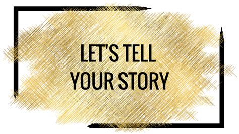 Let your performance tell your story at .